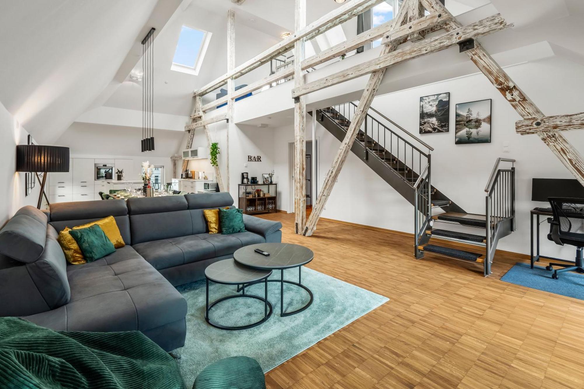 Dnd Design Loft I 170Qm I Parken I Balkon I Workstation I Netflix I Kaffee I Waschmaschine I Trockner I Xbox I Ausblick Apartment Würzburg Exterior foto